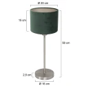 Mexlite table lamp NOOR E27 IP20, dimmable