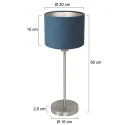Mexlite table lamp NOOR E27 IP20, dimmable