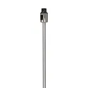 Mexlite Luminaria de pedestal NOOR E27 IP20, regulable
