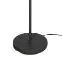 floor lamp NOOR 1 flame E27 IP20, black dimmable