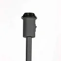 Mexlite Luminaria de pedestal NOOR E27 IP20, regulable