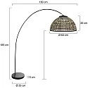 Mexlite floor lamp SOLVA E27 IP20, dimmable