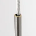 Steinhauer Luminaria colgante SPARKLED LIGHT E27 IP20, regulable