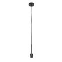 Steinhauer pendant luminaire NOX LIGHT 1 flame E27 IP20, black dimmable