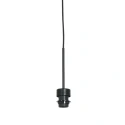 Steinhauer pendant luminaire NOX LIGHT 1 flame E27 IP20, black dimmable