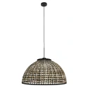 pendant luminaire NOX LIGHT 1 flame E27 IP20, black dimmable