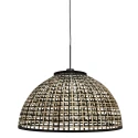 Steinhauer pendant luminaire NOX LIGHT 1 flame E27 IP20, black dimmable