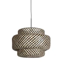 Steinhauer pendant luminaire NOX LIGHT 1 flame E27 IP20, black dimmable