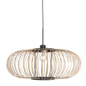 anne light & home pendant luminaire SILVA 1 flame E27 IP20, black dimmable