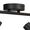 Mexlite ceiling luminaire SUMBA 2 flames E14 IP20, black dimmable