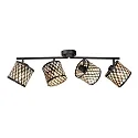 Mexlite Luminaria de techo SUMBA E14 IP20, regulable