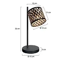 Mexlite table lamp SUMBA E14 IP20, dimmable