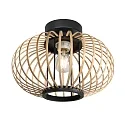 anne light & home Luminaria de techo BLOEBA E27 IP20, regulable