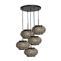 Mexlite Luminaria colgante HALOSWAP E27 IP20, regulable
