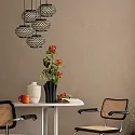 Mexlite Luminaria colgante HALOSWAP E27 IP20, regulable