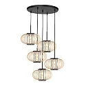 anne light & home Luminaria colgante HALOSWAP E27 IP20, regulable
