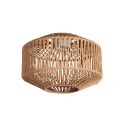 anne light & home pendant luminaire ROPEX 5 flames E27 IP20, black dimmable