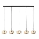Mexlite Luminaria colgante HALOSWAP E27 IP20, regulable