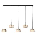 Mexlite Luminaria colgante HALOSWAP E27 IP20, regulable