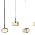 Mexlite Luminaria colgante HALOSWAP E27 IP20, regulable