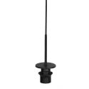 anne light & home pendant luminaire ROPEX 5 flames E27 IP20, black dimmable