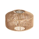 anne light & home pendant luminaire ROPEX 5 flames E27 IP20, black dimmable