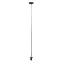 Mexlite pendant luminaire NOX LIGHT 1 flame E27 IP20, black dimmable