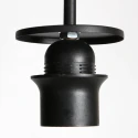 Mexlite pendant luminaire NOX LIGHT 1 flame E27 IP20, black dimmable