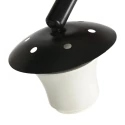 Steinhauer Luminaria de pedestal SPARKLED LIGHT E27 IP20, regulable