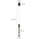 Steinhauer Luminaria colgante ALISIO IP20, regulable