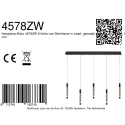 Steinhauer Luminaria colgante ALISIO IP20, regulable