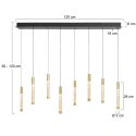Steinhauer pendant luminaire ALISIO IP20, dimmable
