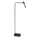 Steinhauer floor lamp ALISIO 1 flame IP20, black dimmable