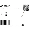 Steinhauer Luminaria de pedestal ALISIO IP20, regulable