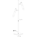 Steinhauer Luminaria de pedestal ALISIO IP20, regulable