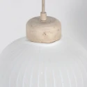 anne light & home pendant luminaire TRAVINO 3 flames E27 IP20, creme dimmable