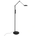 Steinhauer Luminaria de pedestal DAPHNE 2 de 1 llama IP20, negro regulable