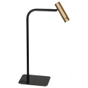 Luminaria de mesa LUMO de 1 llama IP20, negro regulable