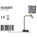 Mexlite table lamp LUMO IP20, dimmable