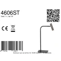 Mexlite table lamp LUMO IP20, dimmable