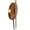 Steinhauer Luminaria de pared BOLLIQUE de 1 llama E14 IP20, color bronce regulable