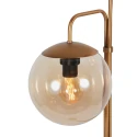Steinhauer floor lamp BOLLIQUE 3 flames E14 IP20, bronze dimmable