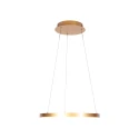pendant luminaire RINGLEDE 1 flame IP20, gold dimmable