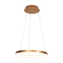 pendant luminaire RINGLEDE 1 flame IP20, gold dimmable