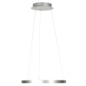 Steinhauer pendant luminaire RINGLEDE 1 flame IP20, steel dimmable