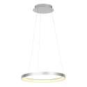 Steinhauer pendant luminaire RINGLEDE 1 flame IP20, steel dimmable