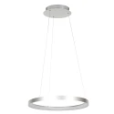 Steinhauer pendant luminaire RINGLEDE 1 flame IP20, steel dimmable