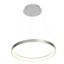 Steinhauer pendant luminaire RINGLEDE 1 flame IP20, steel dimmable