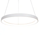 Steinhauer pendant luminaire RINGLEDE 1 flame IP20, white dimmable