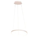 Steinhauer pendant luminaire RINGLEDE 1 flame IP20, white dimmable